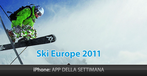 App Della Settimana: Ski Europe 2011 
