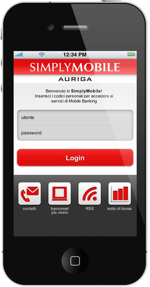 SimplyMobile: l'app ufficiale di Auriga per l'internet banking