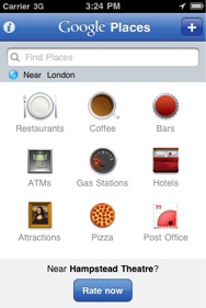 Google Places per iPhone: arriva l'app 
