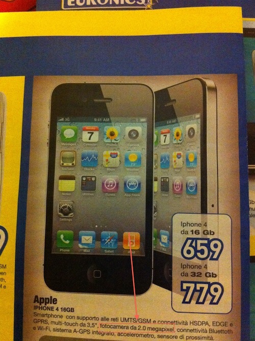 iPhone 4 Euronics