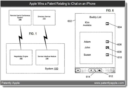 iChat su iPhone: c'è il brevetto 