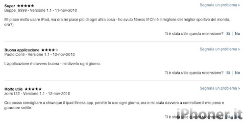 Strani commenti invadono l'App Store