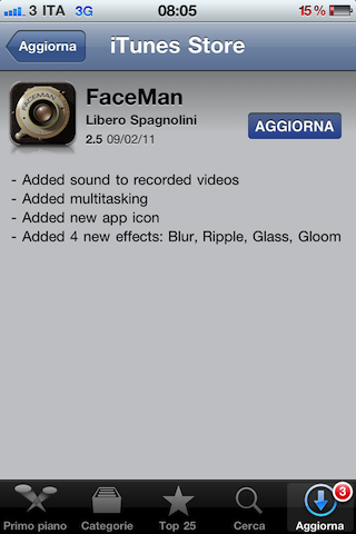 FaceMan update 2.5