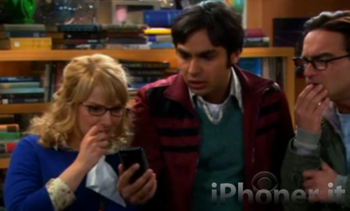 iPhindit: l'app Tango e iPhone 4 in Big Bang Theory