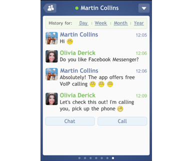 Facebook Messenger: chat + VoIP 