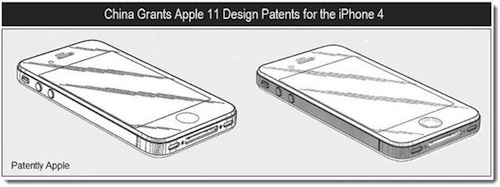 11 brevetti per iPhone 4 in Cina 