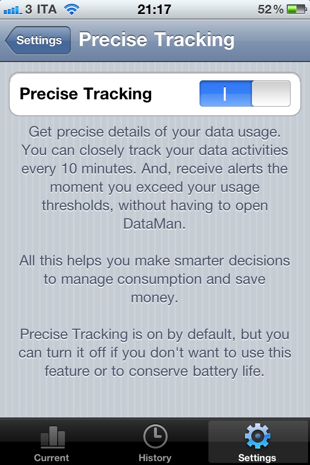 DataMan: l'app per monitorare il traffico dati