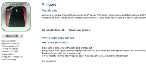 Minigore update 5.0