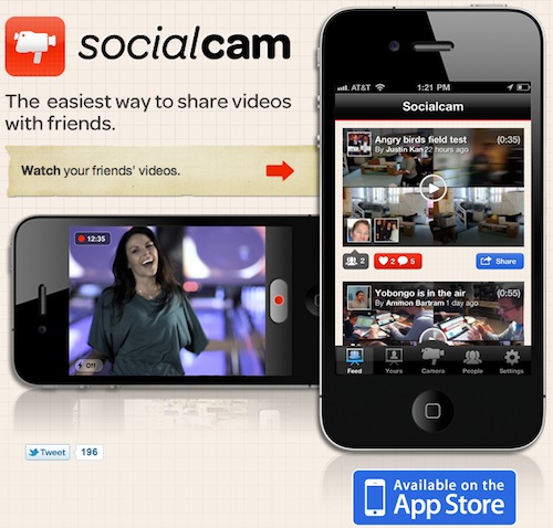 Socialcam arriva in App Store