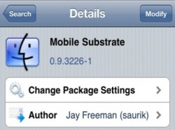 Beta di Mobile Substrate funzionante su iOS 4.3 