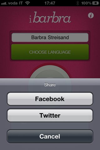 iBarbra: App tormentone su iPhone (codici omaggio)