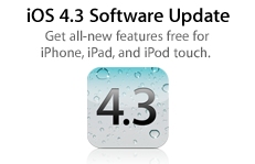 iOS 4.3 Software Update. Get all-new features free for iPhone, iPad, and iPod touch