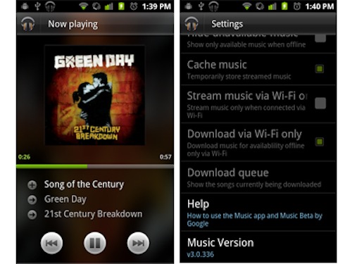 Google si lascia scappare l'app per lo streaming musicale 