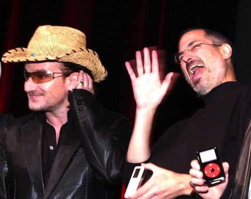 Apple Computer And U2 Celebrate New iPod Release