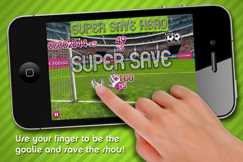 Flick Football Super Save Hero