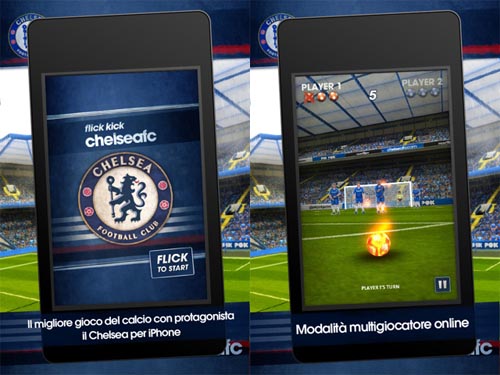 Flick Kick Chelsea arriva in App Store