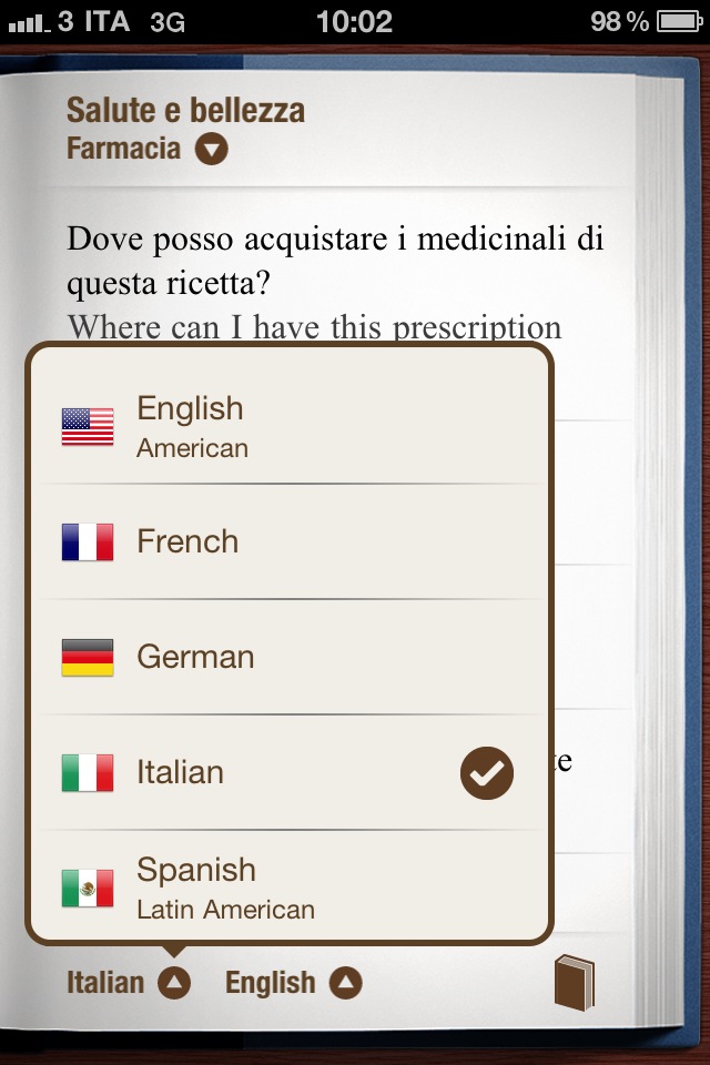 iPhraseBook: un traduttore parlante per iOS