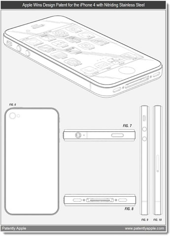 Apple ottiene il brevetto per il design di iPhone 4 