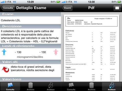 AnalisiSangue Lite