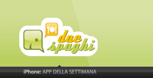 App Della Settimana 2spaghi