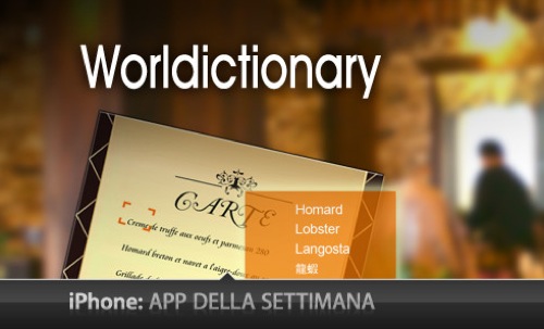 App Della Settimana Worldictionary