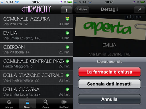 Farmacie Aperte – FarmaCity anteprima update