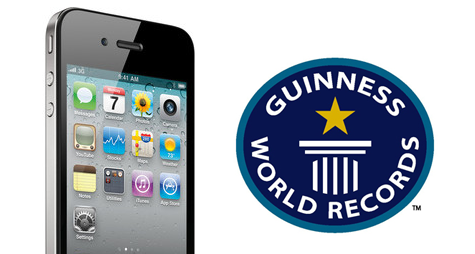 iPhone 4 e App Store entrano nel Guinness World Records