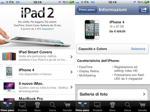 Apple Store: l'app ufficiale arriva nell'App Store italiano