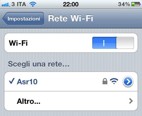 Wi-Fi iOS 4.3.3