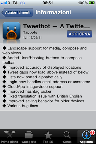 Tweetbot: arriva la modalità landscape