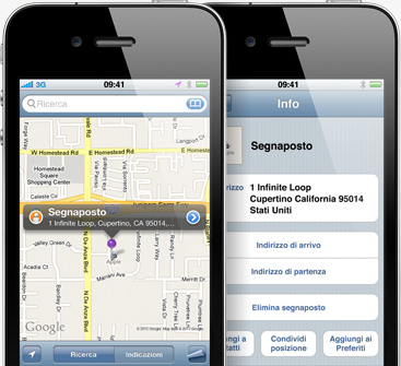 Apple proverà a migliorare l'app nativa Mappe