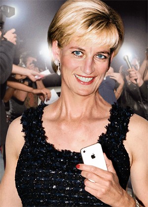 Lady Diana iPhone 4