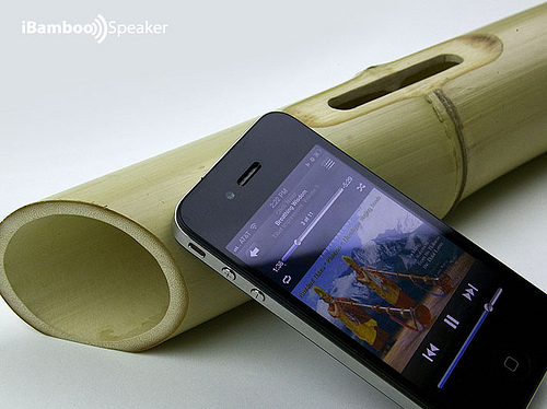 Kickstarter presenta iBamboo: speaker Eco-Friendly per iPhone