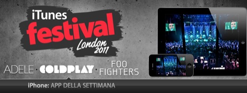 App Della Settimana iTunes Festival London 2011