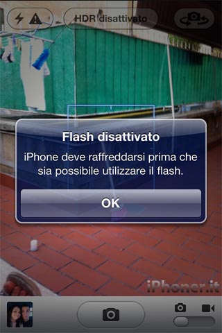 iPhone 4: il flash soffre il caldo