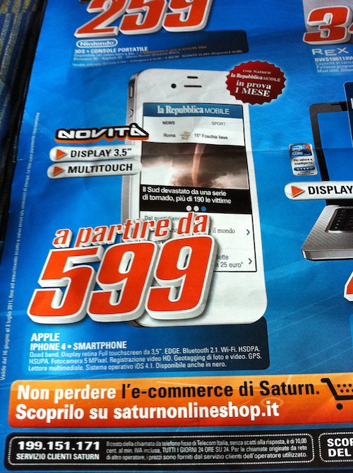 Offerta Saturn