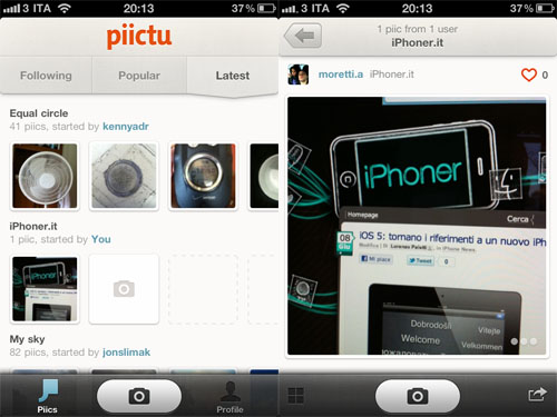 Piictu: il vero rivale di Instagram arriva in App Store
