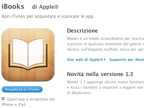 iBooks si aggiorna