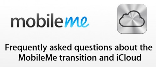 MobileMe to iCloud transition