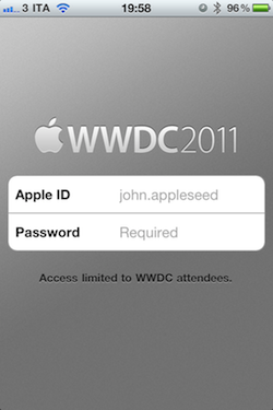 WWDC: l'app ufficiale su App Store 