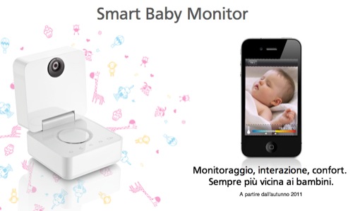 Smart Baby Monitor: iPhone sorverglierà il vostro bebè
