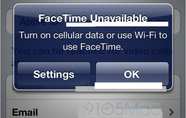FaceTime su 3G per Verizon potrebbe essere limitata ad alcuni piani dati