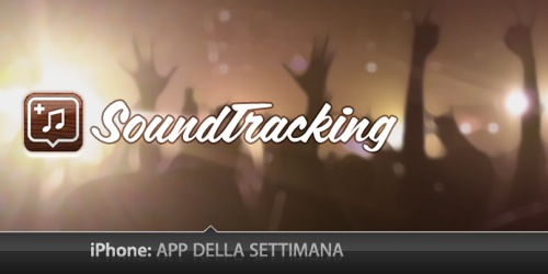 App Della Settimana  SoundTracking