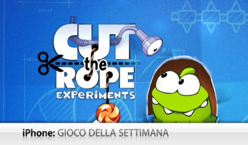 Gioco Della Settimana Cut The Rope Experiments