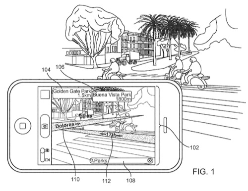 Mappe: realtà aumentata nel futuro, parola di brevetto