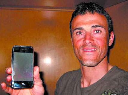 iPhindit: Luis Enrique ci mostra il suo iPhone 3GS