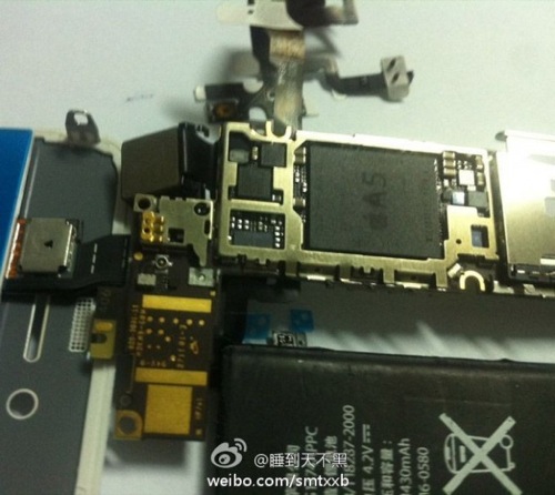 iPhone 5: questo è il chip contenente il processore A5?