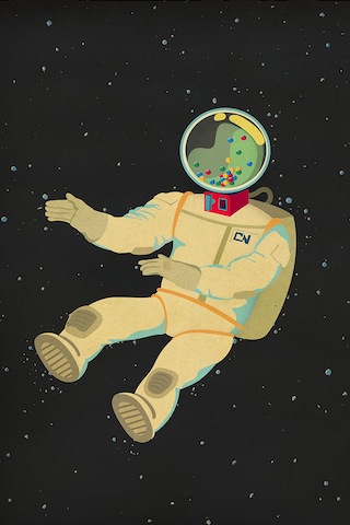 Sfondi per iPhone: dai quadratini colorati all'astronauta
