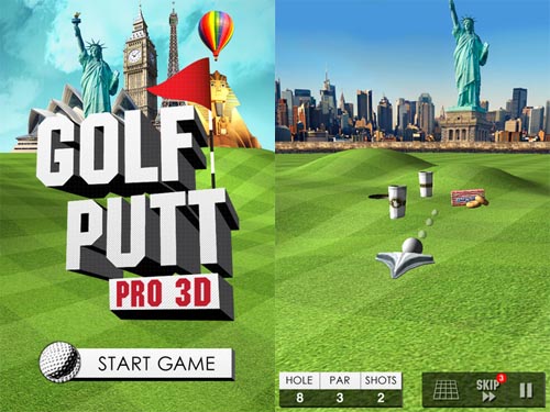 Golf Putt Pro 3D: un nuovo gioco da Neon Play