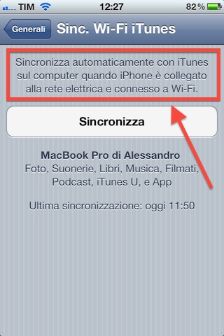 Sincronizzazione Wi-Fi con iTunes: come attivarla, anche senza rete elettrica